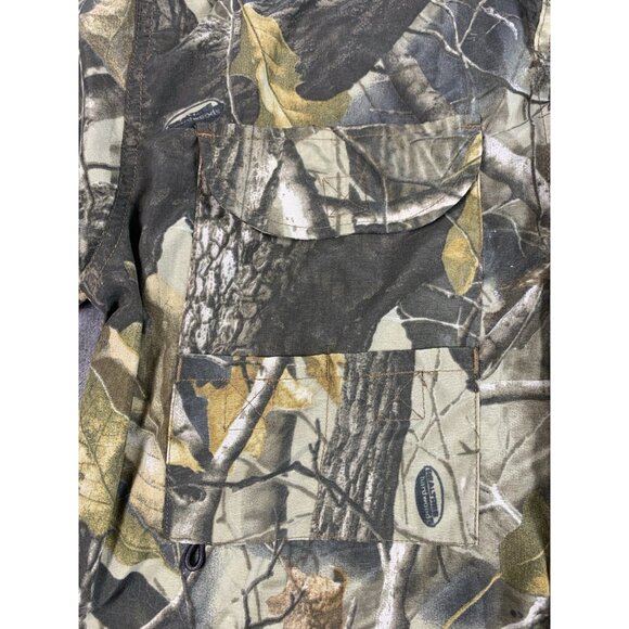 VTG Winchester Realtree Hardwood Camo Button Up Shirt Mens M Outdoor Hunting - Picture 3 of 8